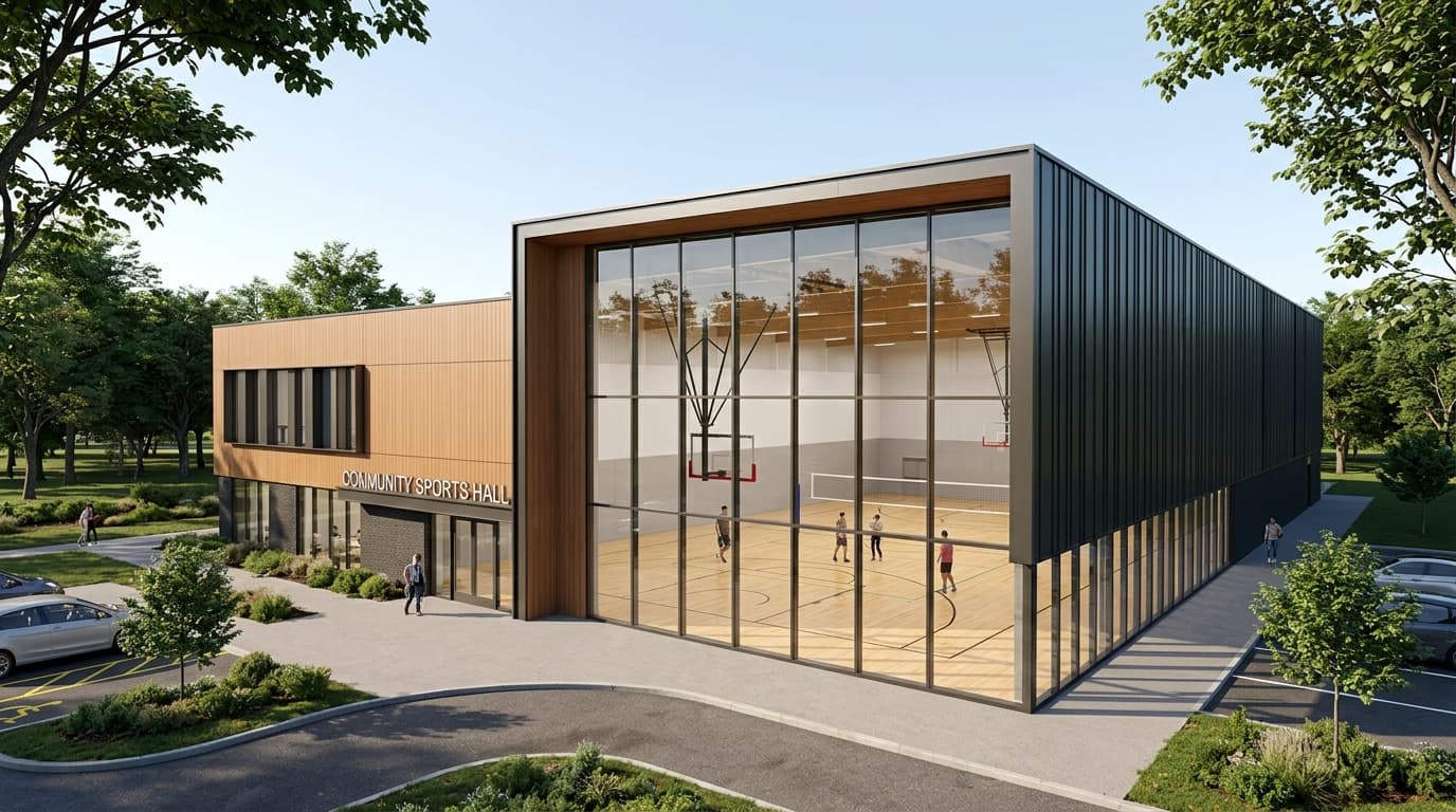 Complexe sportif couvert-5